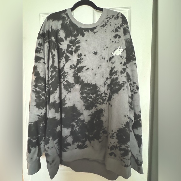 Pusheen boosheen Halloween Sweatshirt - Picture 1 of 2